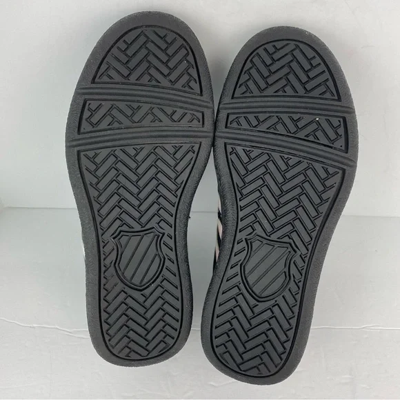 K-Swiss size 6 Women’s Classic VN Black Ice Iridescent Stripe Sneakers - Picture 7 of 8